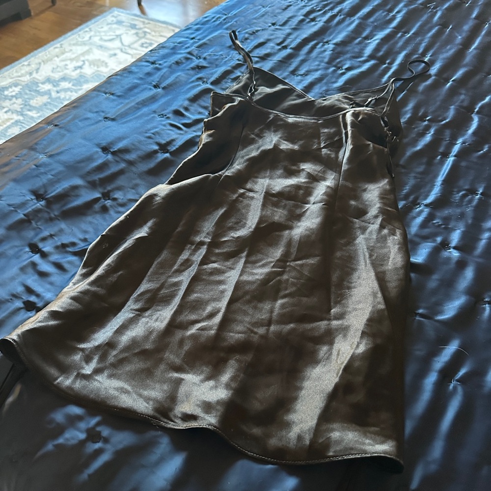 Why Lace Up Lingerie Mini Dress View 4